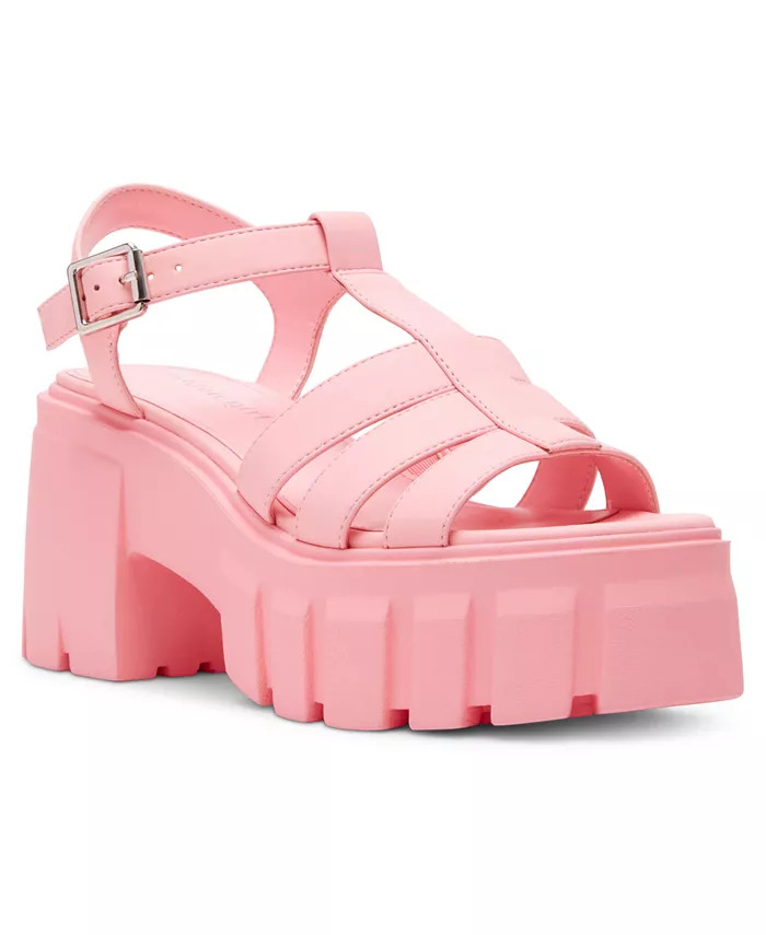 Madden Girl Galexia Strappy Platform Fisherman Sandals - Macy's | Macy's