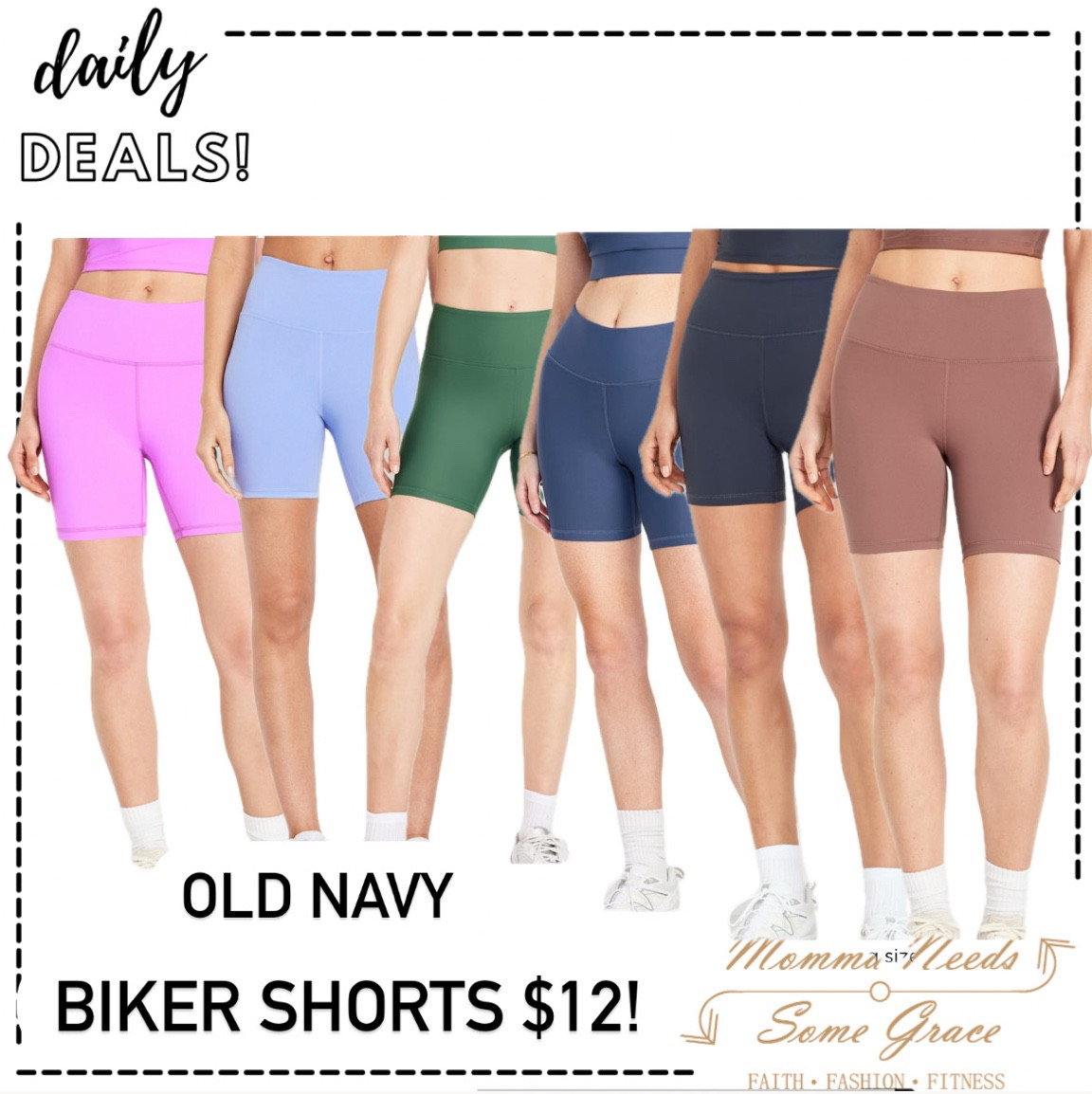Old Navy biker shorts are only $12!

#LTKActive #LTKSeasonal #LTKSummerSales