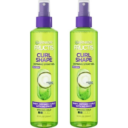 Pack of 2 - Garnier Hair Care Fructis Style Shape Curl Defining Spray Gel 17 Ounce (Pack Of 2) Packaging May Vary | Walmart (US)
