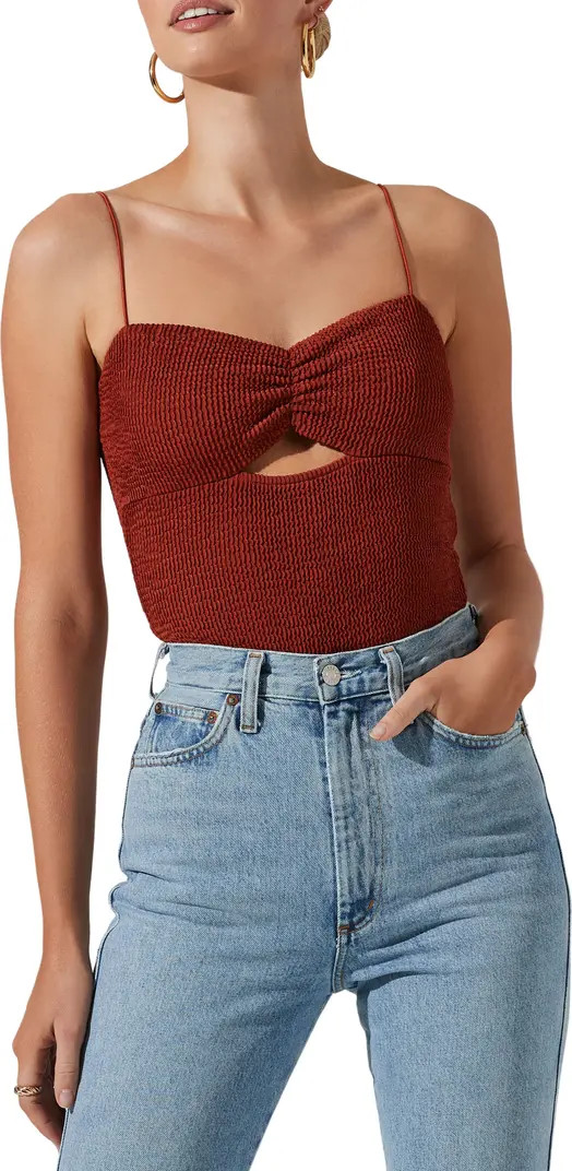Sweetheart Cutout Thong Bodysuit | Nordstrom Rack