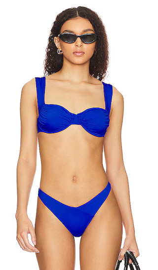 Stella Underwire Top in Royal | Revolve Clothing (Global)