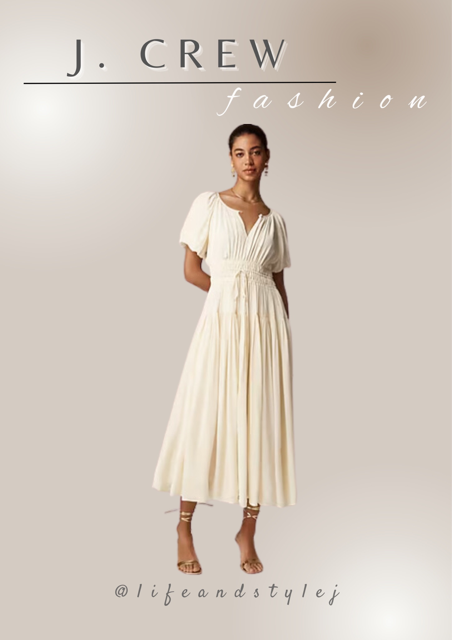 The Elena Puff-Sleeve Dress in crepe de chine exudes elegance with its soft fabric and romantic puff sleeves. Style it with strappy heels and delicate jewelry for an effortlessly chic evening look, or dress it down with ballet flats and a crossbody bag for a day out in the city. 

#LTKStyleTip #LTKSeasonal #LTKOver40
