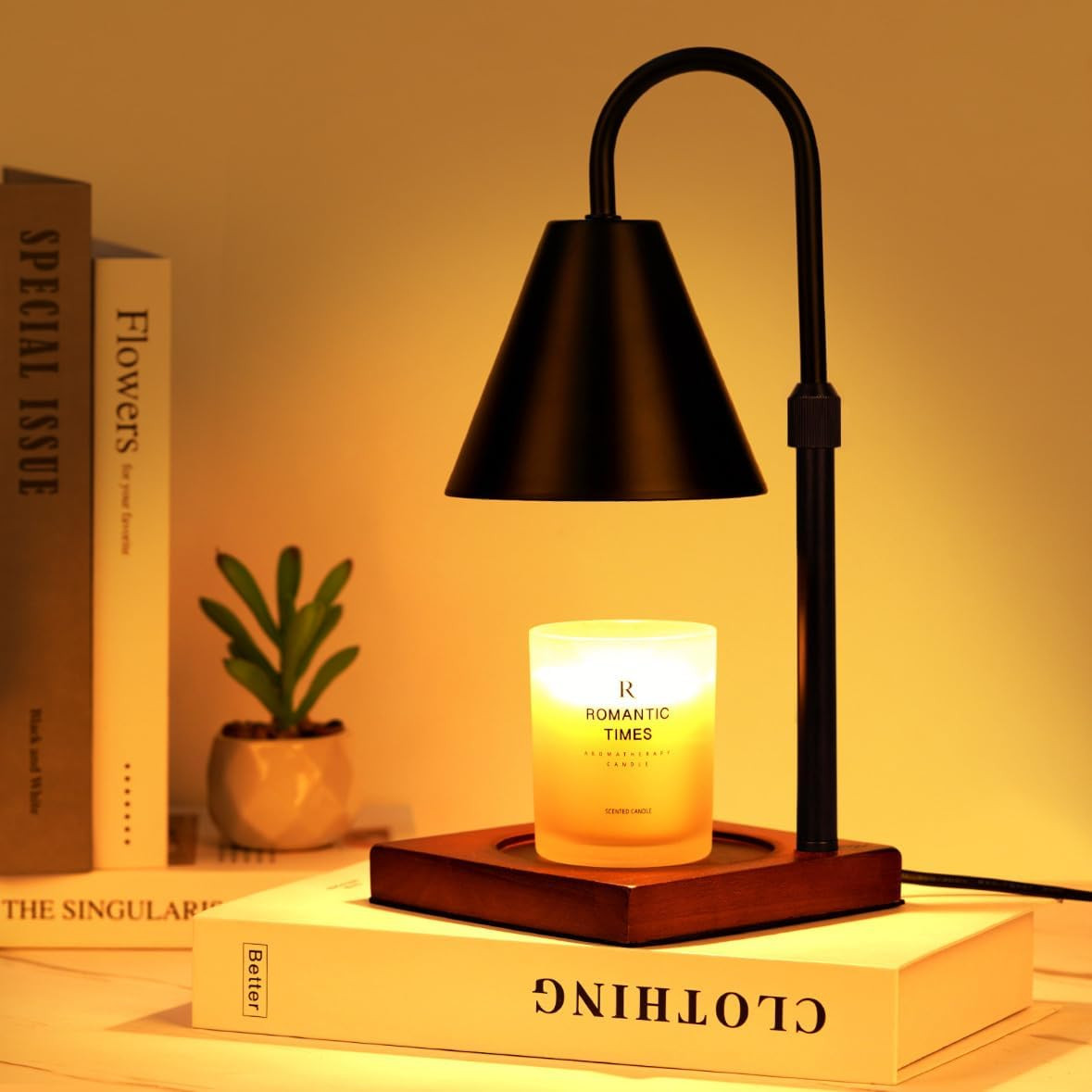 Modern Candle Warmer Lamp with Timer, Dimmable Candle Lamp Warmer, Mothers Day Birthday Gifts for... | Amazon (US)