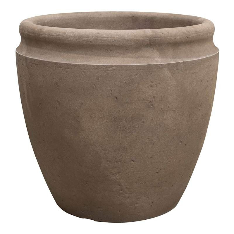 Japi Macchiato Antique Tall Outdoor Planter, Medium | At Home