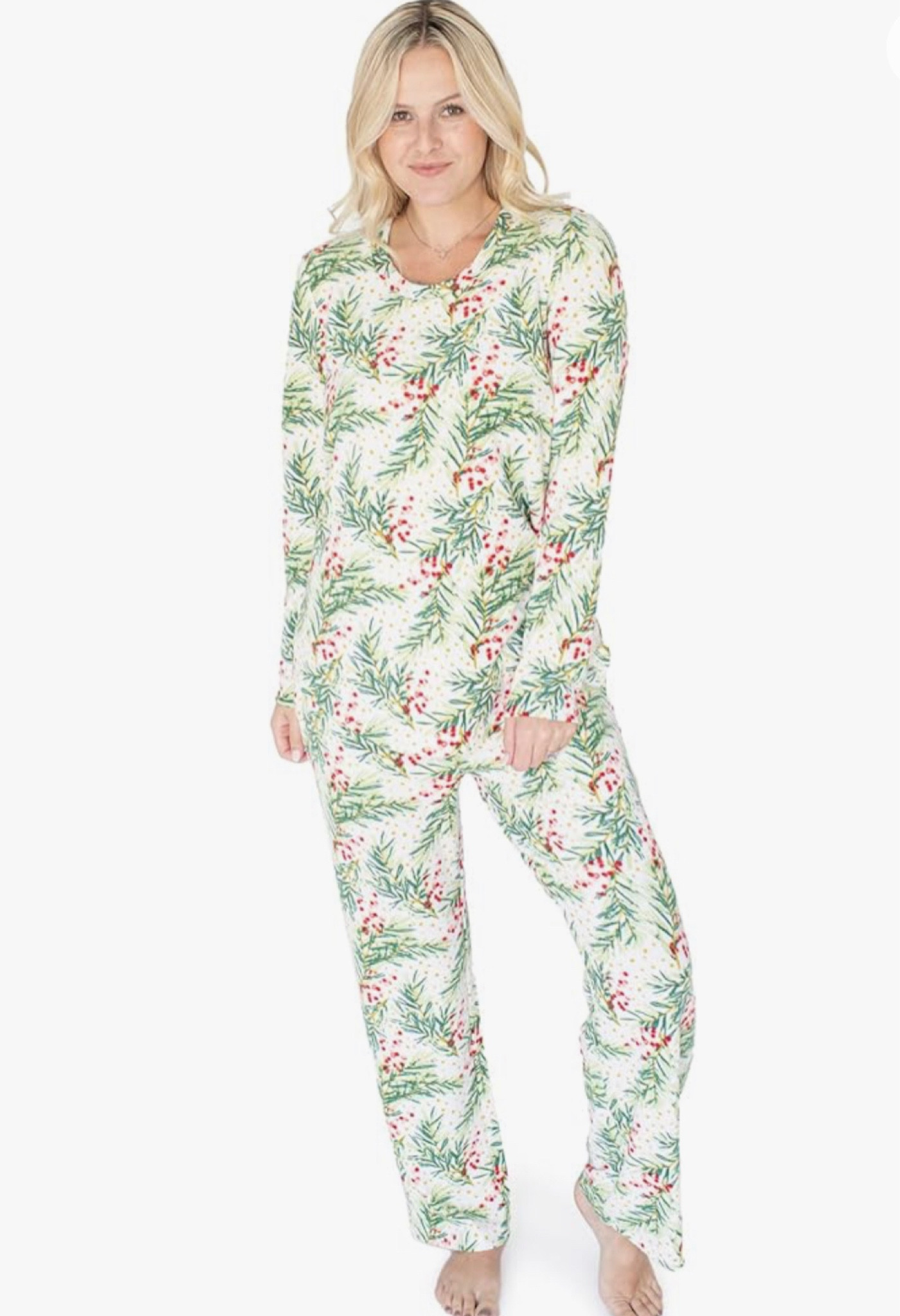 Holiday maternity pajamas 🎄 great for pregnancy and postpartum 

#LTKHoliday #LTKbump #LTKGiftGuide