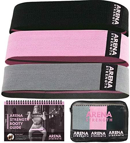 Arena Strength Fabric Booty Bands - Fabric Exercise Bands for Legs and Butt | Fabric Resistance B... | Amazon (US)
