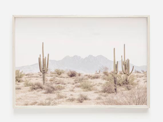 Arizona Desert Print, Four Peaks Photo, Southwestern Wall Art,Desert Landscape Print,Printable Wa... | Etsy (US)
