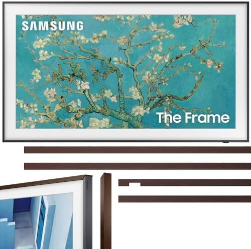 Samsung QN32LS03CB 32 inch The Frame QLED HDR Smart TV Bundle 32" The Frame Customizable Bezel Br... | Amazon (US)