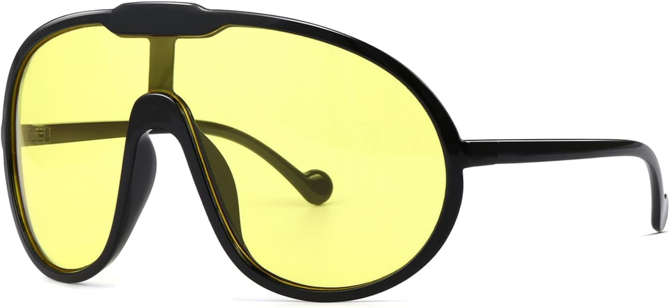 GFUIARA Trendy Oversized Sunglasses for Women Men Fashion Shield Aviator Sun Glasses UV400 Protec... | Amazon (US)