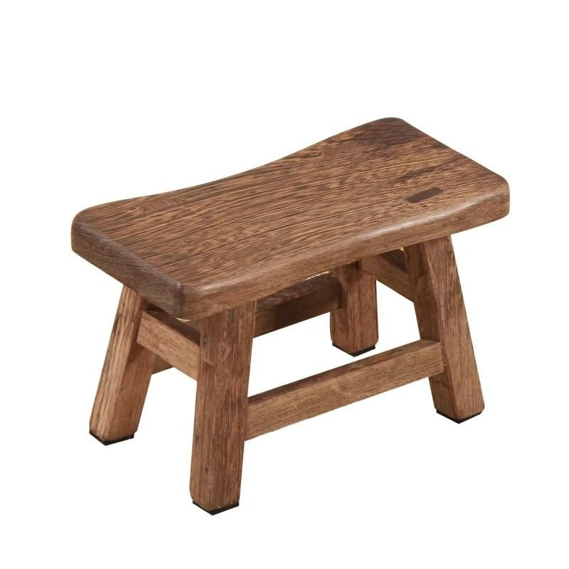 Solid Wood Step Stool, Rustic Small Wooden Stool for Adults, Kids and Toddlers, Mini Bench Plant ... | Amazon (US)