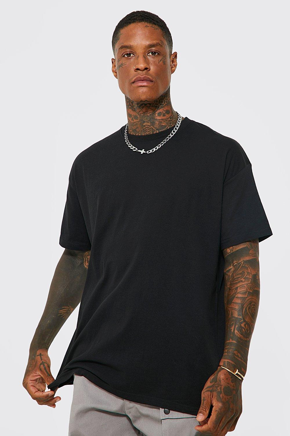 Oversized Crew Neck T-shirt | boohooMAN (DE, IE & UK)