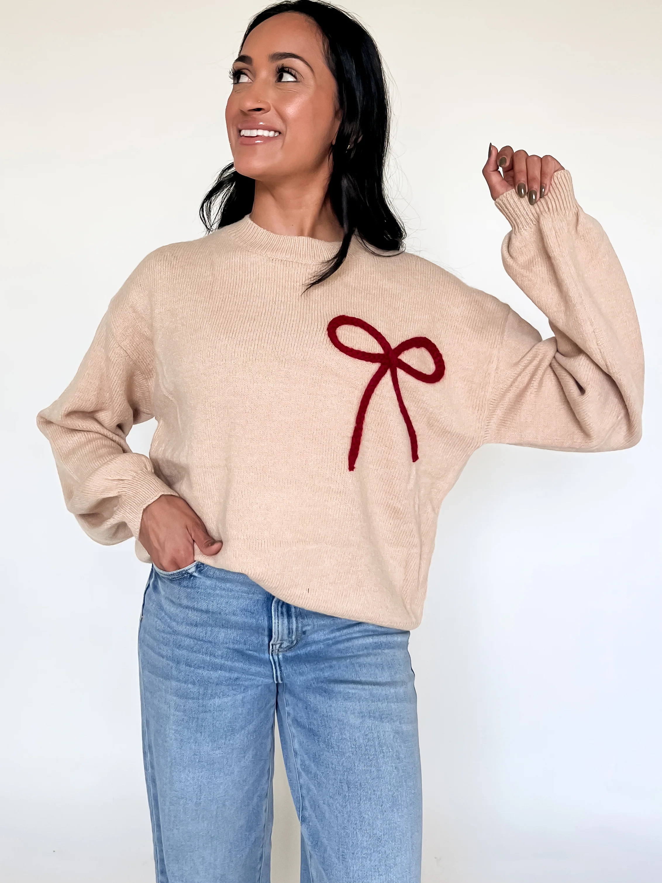 FORGET ME KNOT SWEATER | Harper's Den