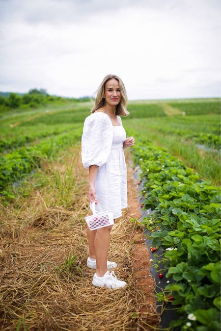 This white puff sleeve smocked dress is by tuckernuck, but I found a good Amazon lookalike too! My shoes are the brand Pajar.

#LTKstyletip#LTKFind#LTKSeasonal