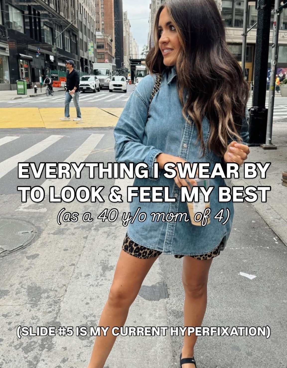 Sharing everything I swear by as a 40 year old mom of 4 to look and feel my best 🙌 

(FB)