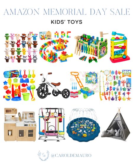 Make sure to grab these cute toys for your little ones this Amazon's Memorial Day sale! This is a perfect for summer and a great addition to your playroom or as a gift idea!
#kidstoys #affordablefinds #screenfreeactivity

#LTKGiftGuide #LTKSaleAlert #LTKKids