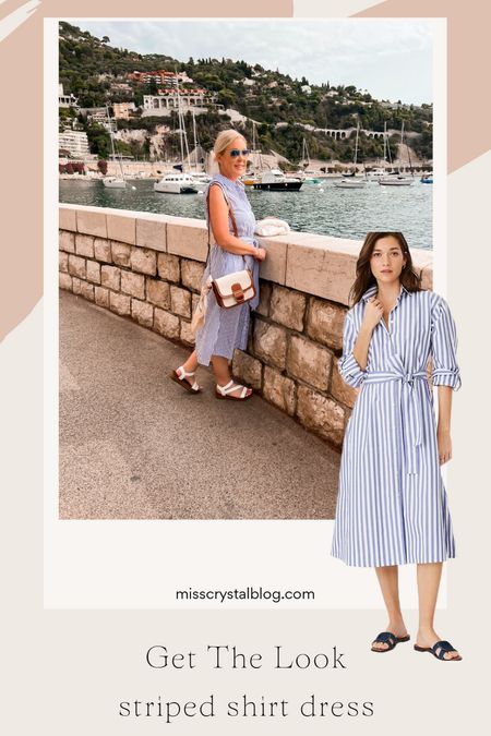 I found a similar striped shirt dress to the one I e had for years and wore in Europe. 

#LTKstyletip #LTKfindsunder100 #LTKover40