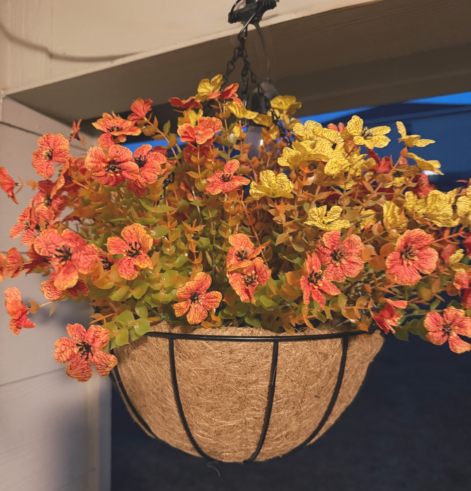 faux hanging basket flowers from Amazon!  🌸

#LTKdayinmylife #LTKHome #LTKSaleAlert