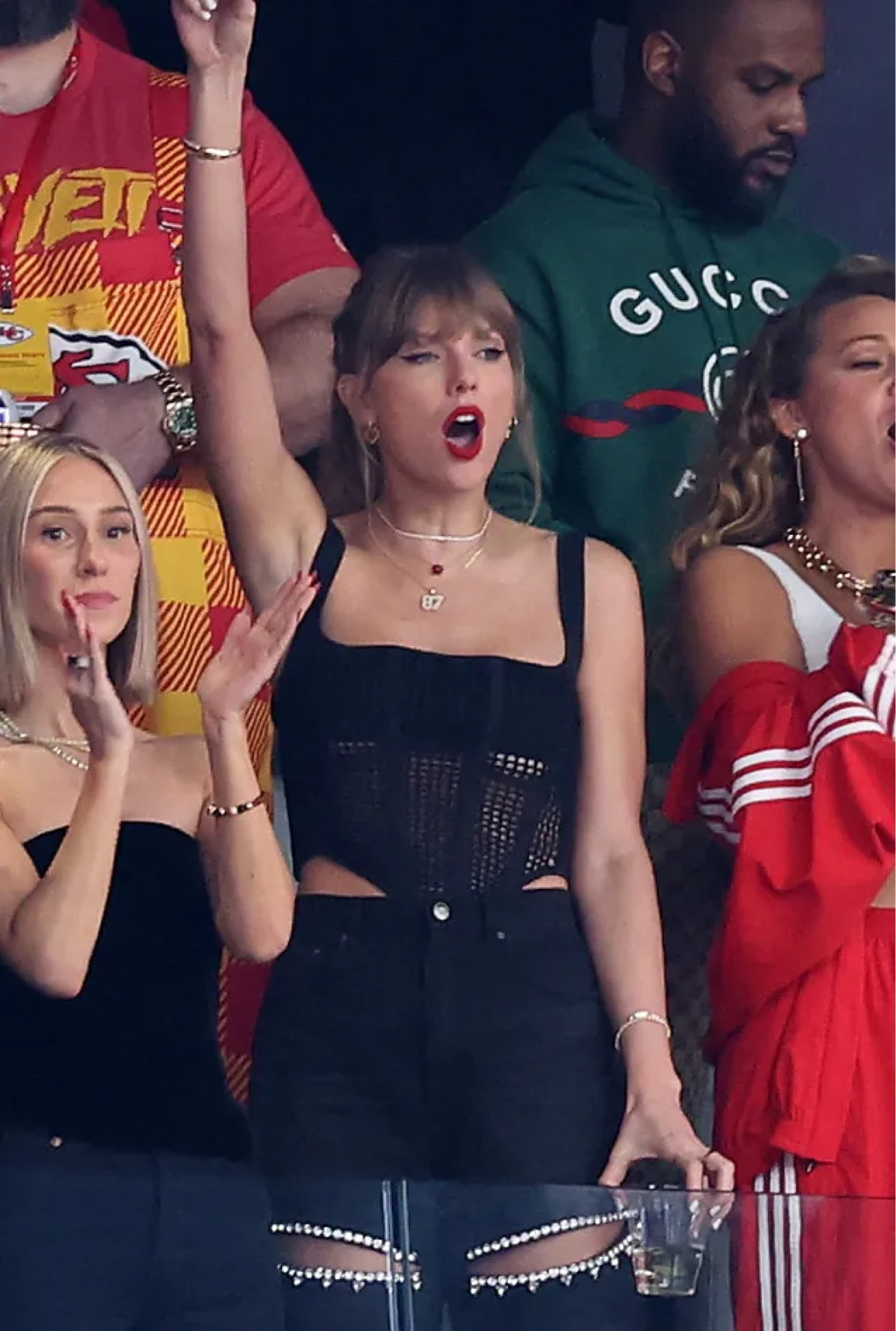 Recreate Taylor Swift’s Super Bowl look for your Eras Tour outfit! 