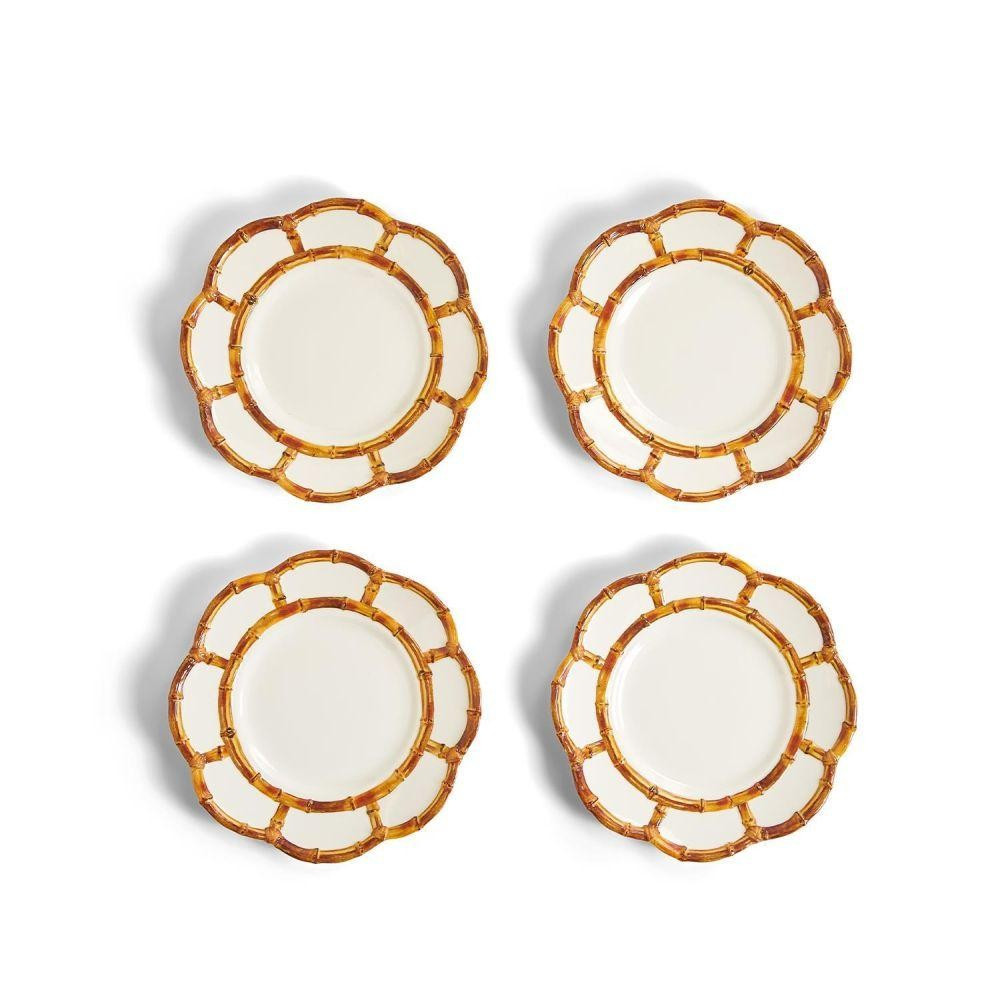 BAMBOO DINNER PLATES - Set of 4 | Cooper at Home