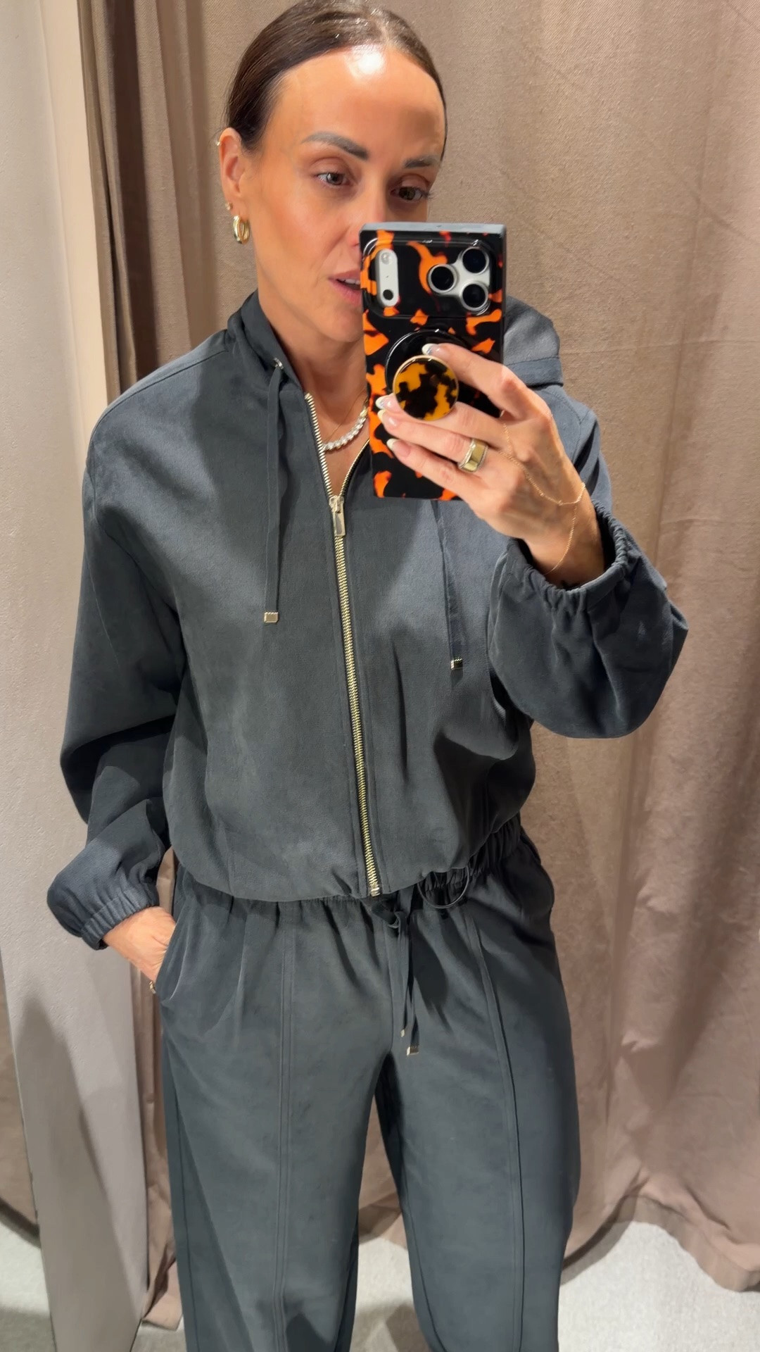 S in both. Has a luxe look as though it’s velvety almost but just feels like cotton. Comes in 3 colors. Perfect elevated casual, errand, or office fit.

#LTKdayinmylife #LTKgrwm #LTKootd