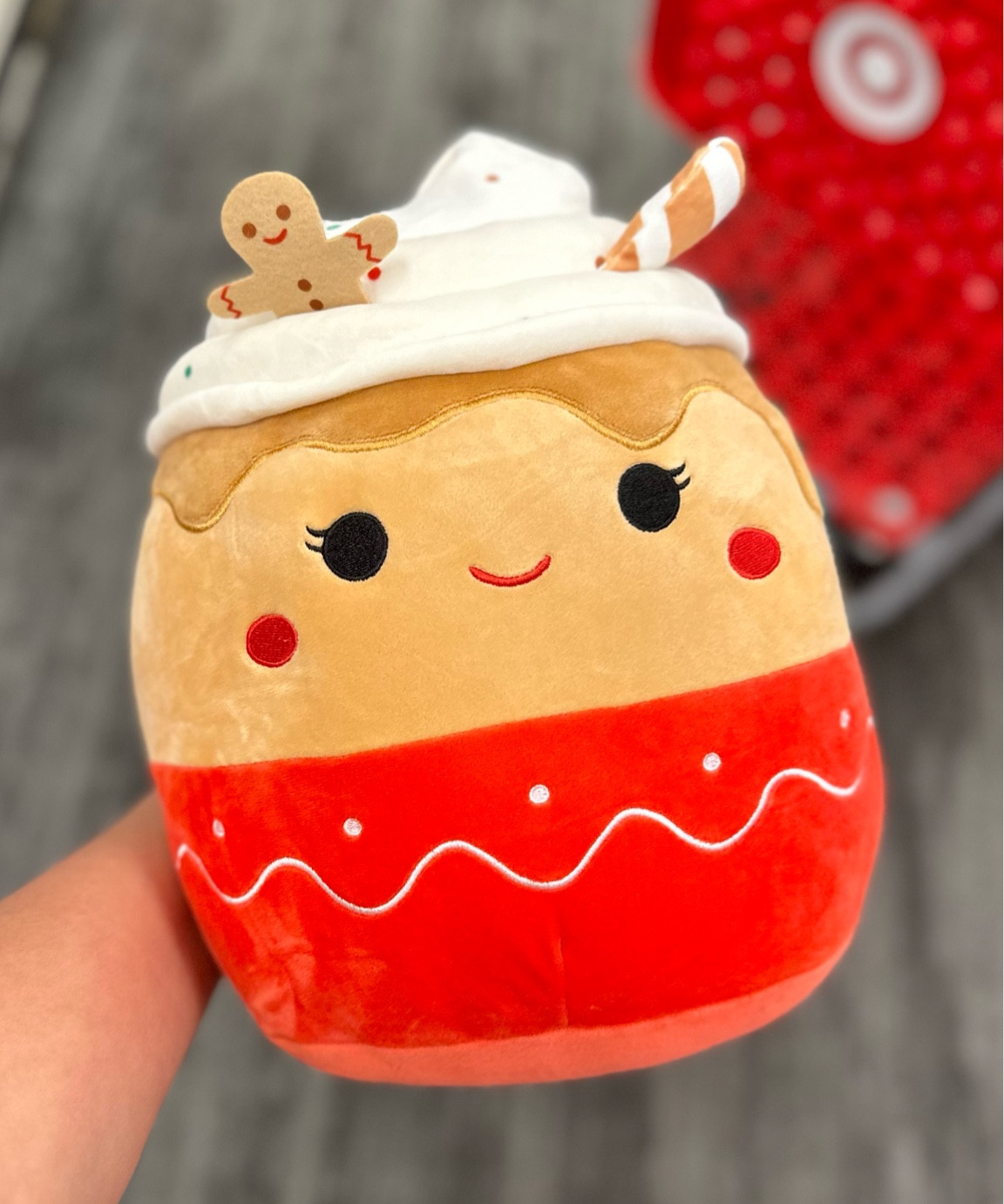 Meet Ginger, the sweetest little Squishmallow! She’s $11.99 and a holiday must have🥹♥️