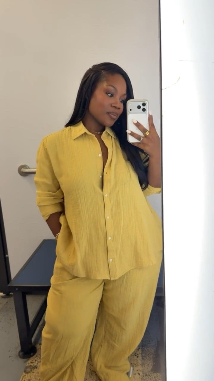 This will be a go to vacation set! So comfy and cooling 🙌🏾

Set is on sale for under $50 at Old Navy! 

Top: L
Bottoms: XL 

#LTKPetite #LTKSaleAlert #LTKMidsize