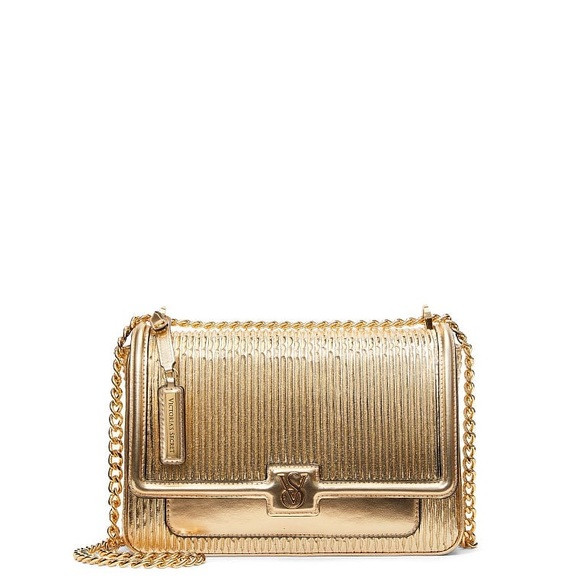 Victoria’s Secret Medium Crossbody Bag in Gold | Poshmark