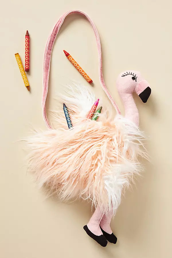 Flamingo Kids Purse By Anthropologie in Pink | Anthropologie (US)