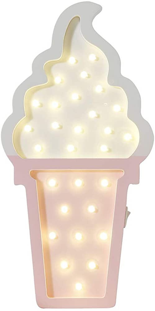 Ice cream Valentine Romance Atmosphere Light , Party Wedding Birthday Party Decoration Kids' Room... | Amazon (US)