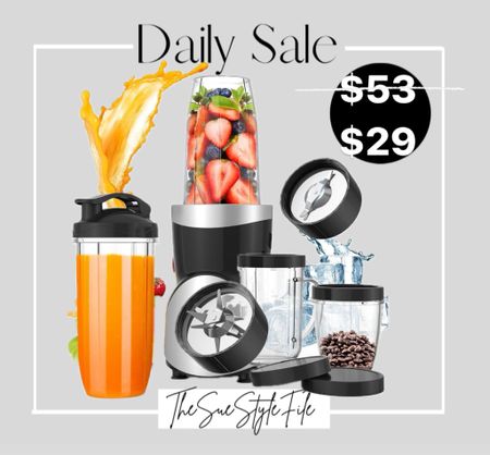 Daily deal. Protein shake blender. Smoothie blender. Healthy. Supplements I’ve been using 

Follow my shop @thesuestylefile on the @shop.LTK app to shop this post and get my exclusive app-only content!

#liketkit #LTKVideo #LTKActive
@shop.ltk
https://liketk.it/4FcG0

#LTKMidsize #LTKVideo #LTKFitness