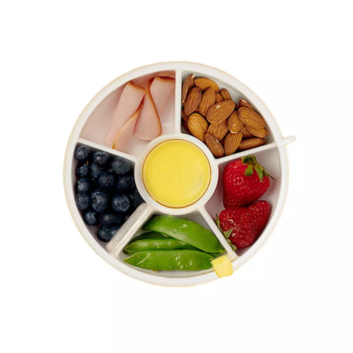 GoBe Snack Spinner Baby Food Storage - Lemon Yellow - 11oz | Target