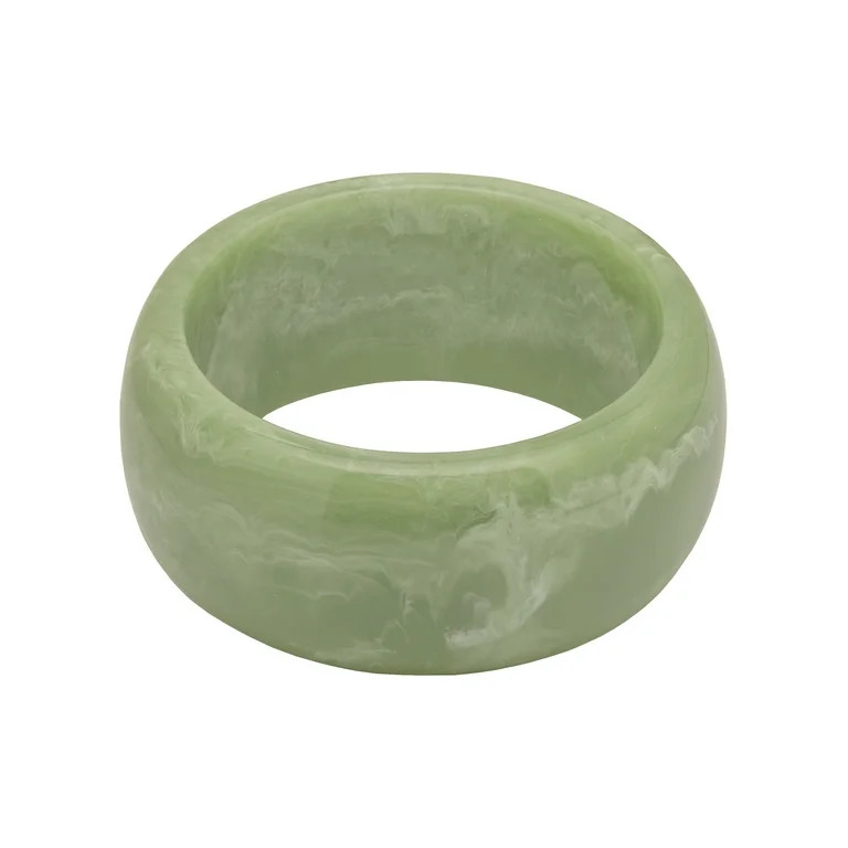 Time and Tru Women's Modern Resin Bangle Bracelet | Walmart (US)