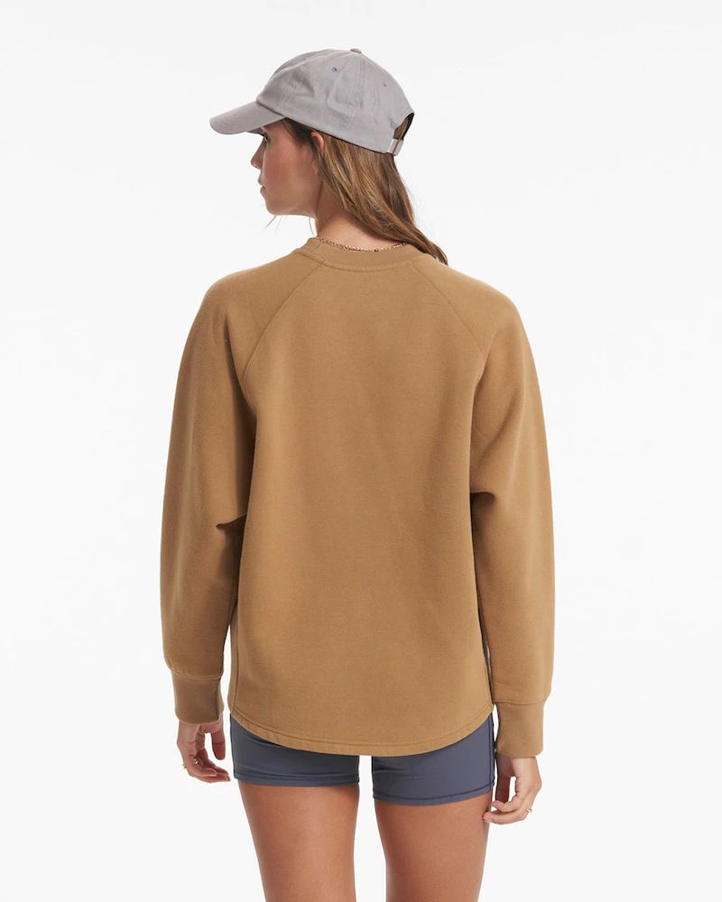 Restore Oversized Crew | Wheat | Vuori Clothing (US & Canada)