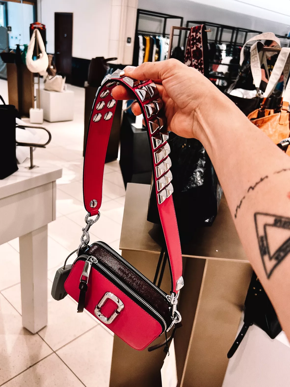 Marc Jacobs The Snapshot Studded Bag