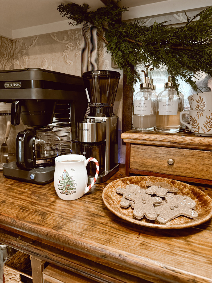 We just finished decorating the coffee bar in the kitchen for the Winter season. Look how adorable these faux gingerbread cookies from Etsy are.  

 

#LTKHoliday #LTKSeasonal #LTKHome
