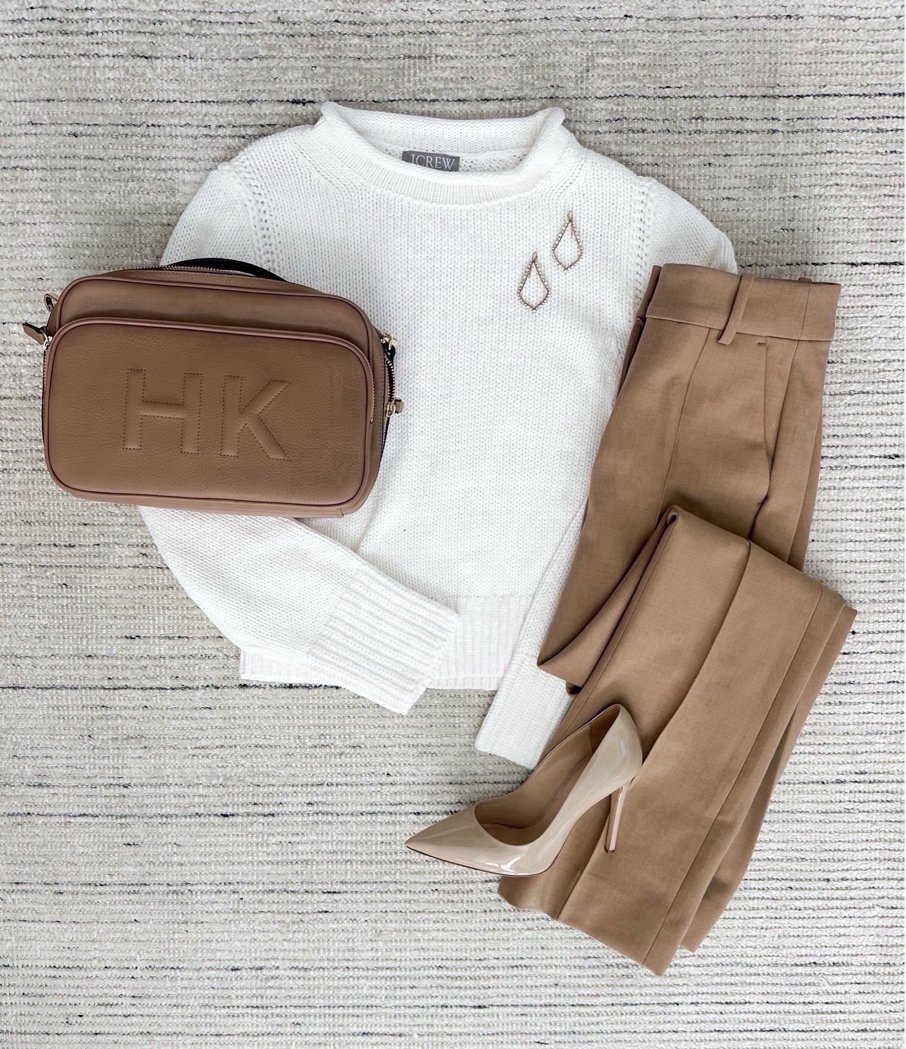 Fall workwear with chunky knit roll neck sweater paired with tan stretchy pants and styled with pumps for a chic look. Absolutely love this outfit


#LTKSeasonal #LTKootd #LTKWorkwear