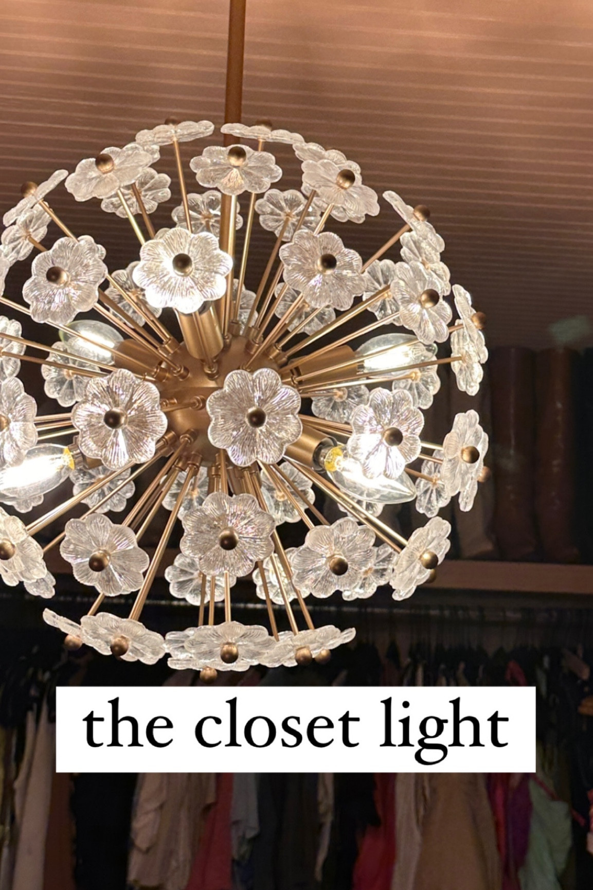 15/10 for the flower chandelier of my dreams 