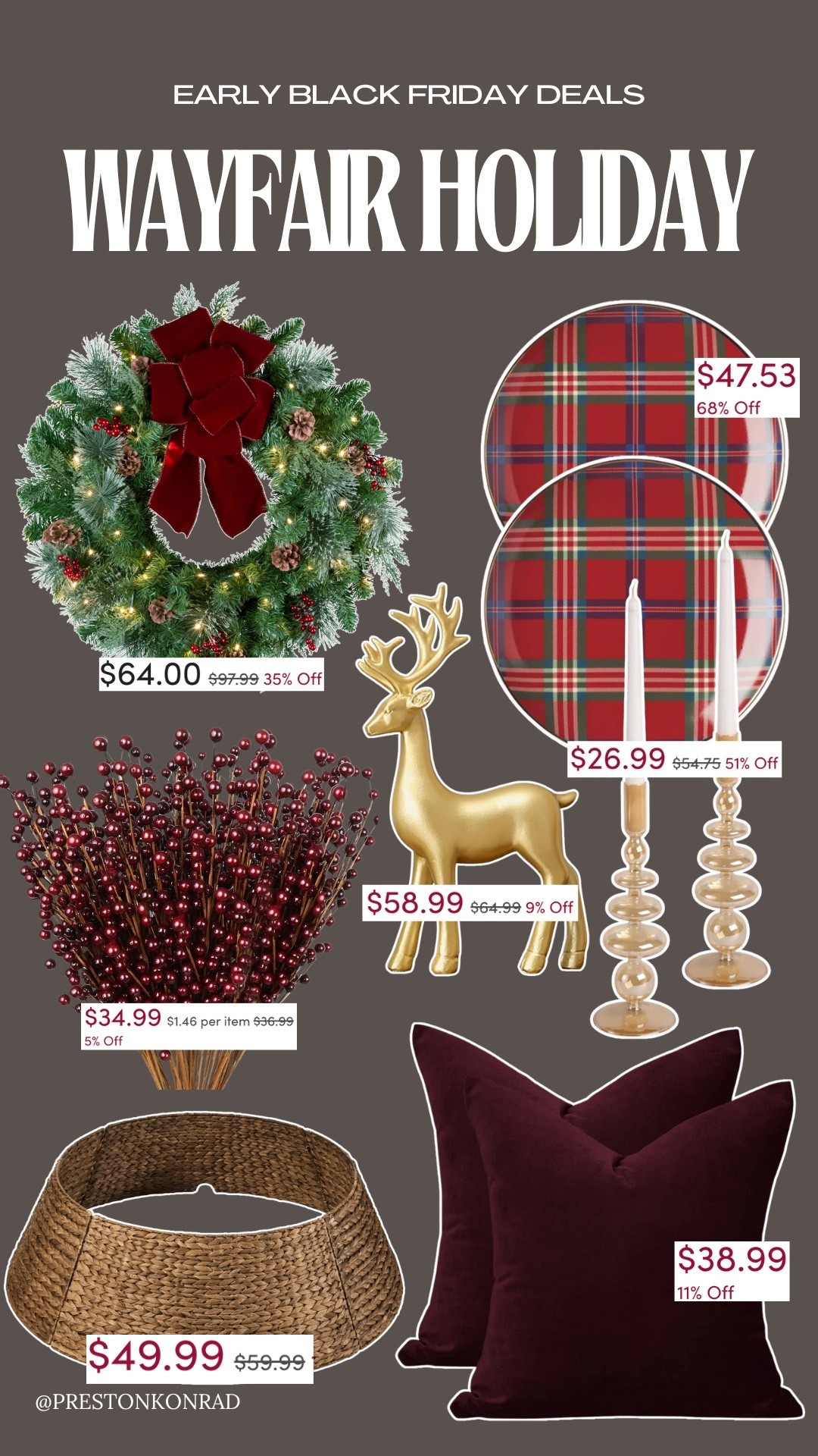 Wayfair’s early Black Friday deals are so good! Sharing my favorite holiday picks below

#LTKSeasonal #LTKSaleAlert #LTKHoliday
