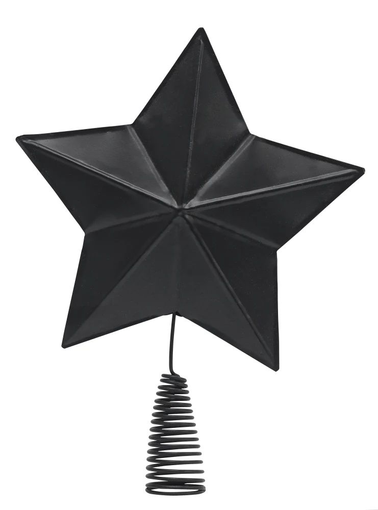 Metal Christmas Star for Tree in Various Colors | Burke Decor