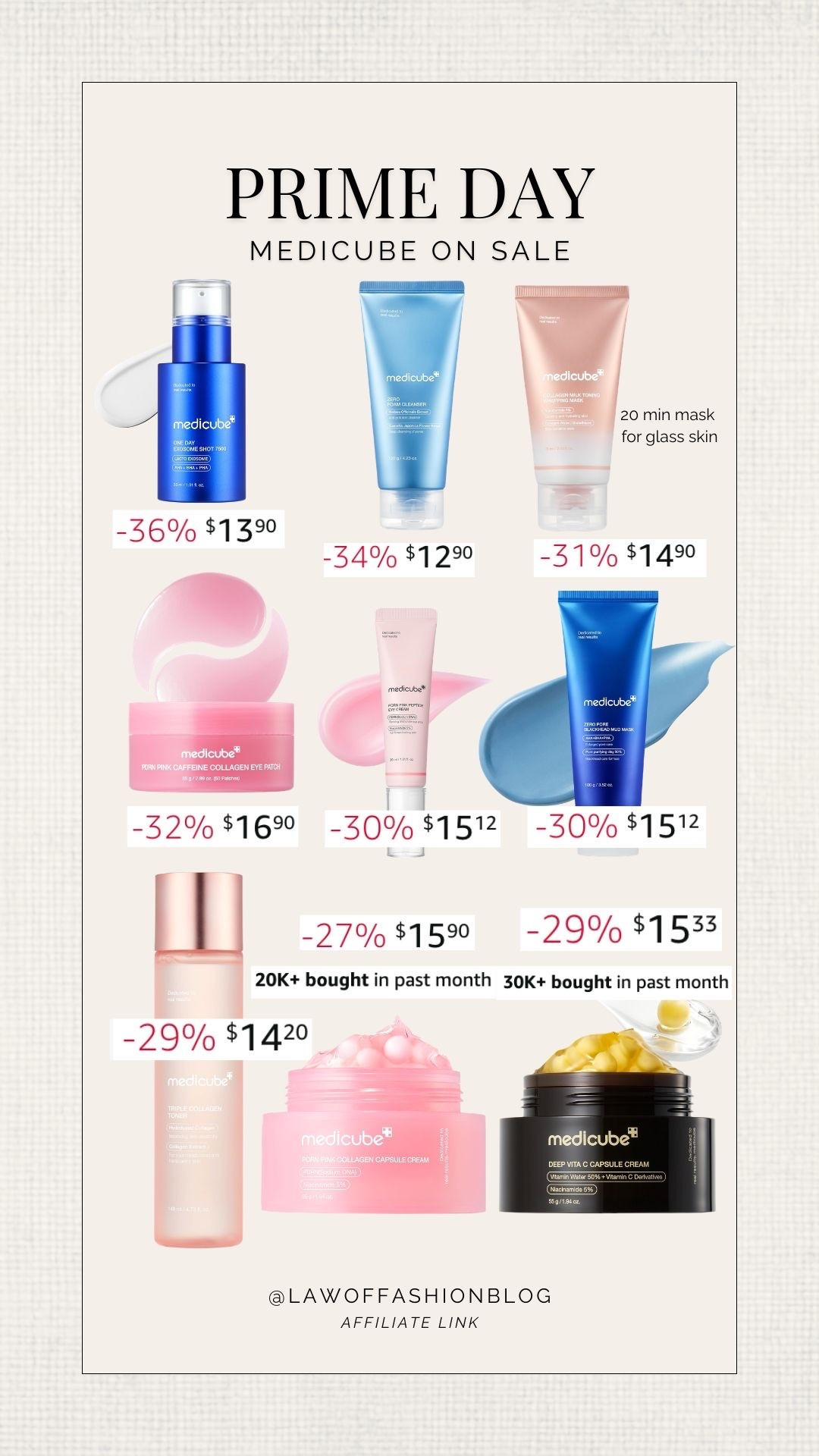 Amazon prime day beauty deals, Korean skincare on sale, medicube on sale

#LTKSaleAlert #LTKBeauty