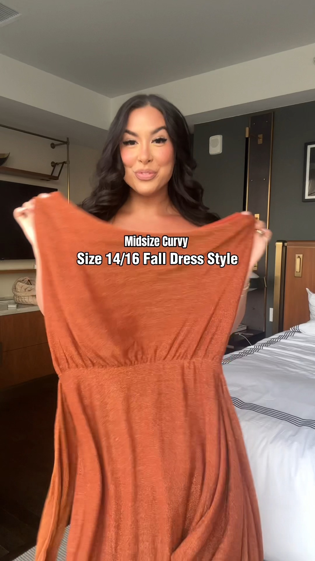 Midsize fall wedding guest dress! Size XL! - - - Fall dress, wrap dress, dress with sleeves, wedding guest dress  

 #LTKSeasonal #LTKMidsize