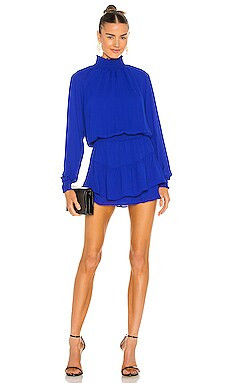 Turtleneck Ruffle Skirt Dress
                    
                    krisa | Revolve Clothing (Global)