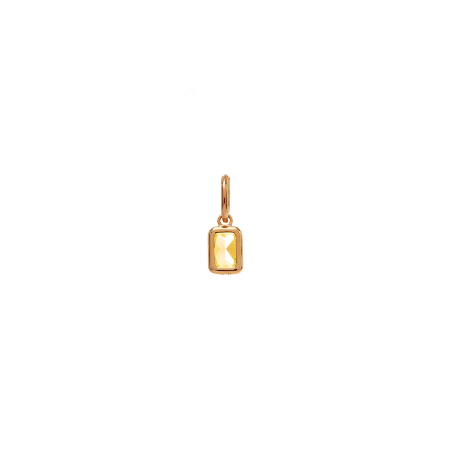 Baguette Birthstone Charm | Tiny Tags (US)
