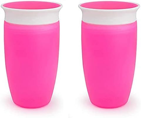 Munchkin Miracle 360 Sippy Cup, Pink, 10 Ounce, 2 Count | Amazon (US)