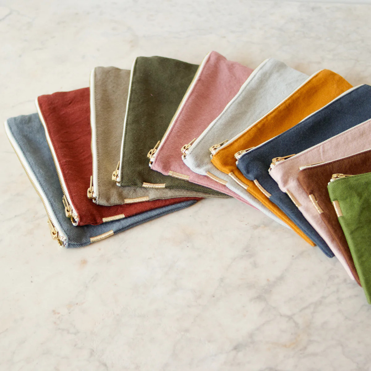 Organic Cotton Small Pouch | Elsie Green US