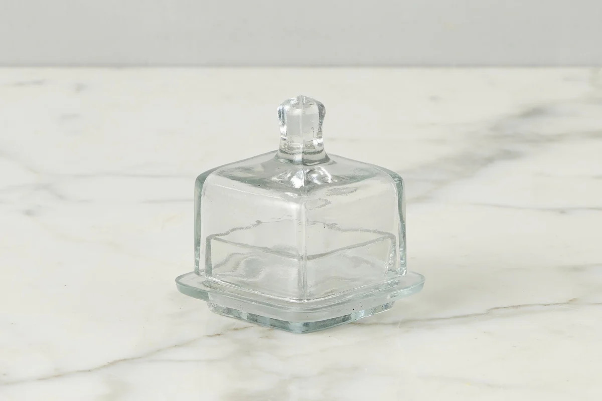Bistro Glass Jam Jar, Square | etúHOME