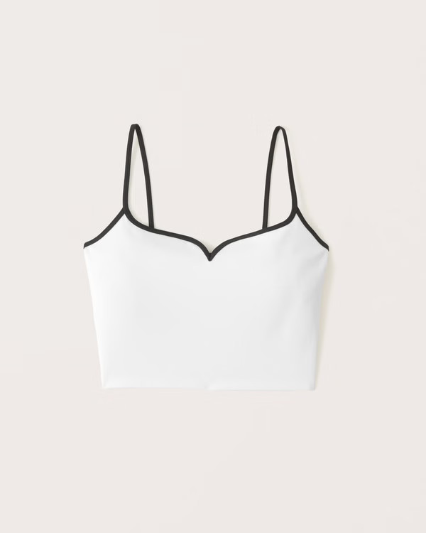 Ponte Sweetheart Top | Abercrombie & Fitch (US)