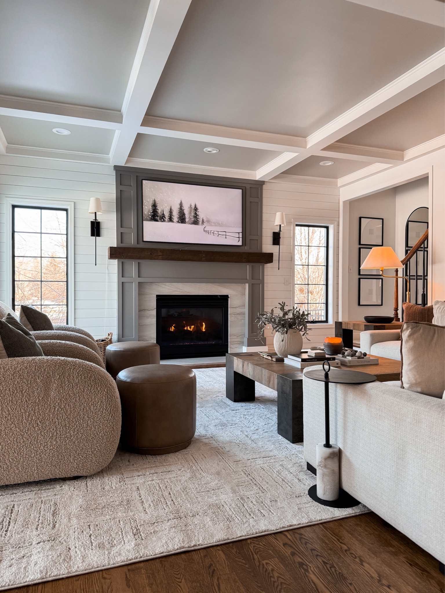 Neutral spaces can still feel warm and cozy with the right light, textiles and decor! 

#LTKStyleTip #LTKHome