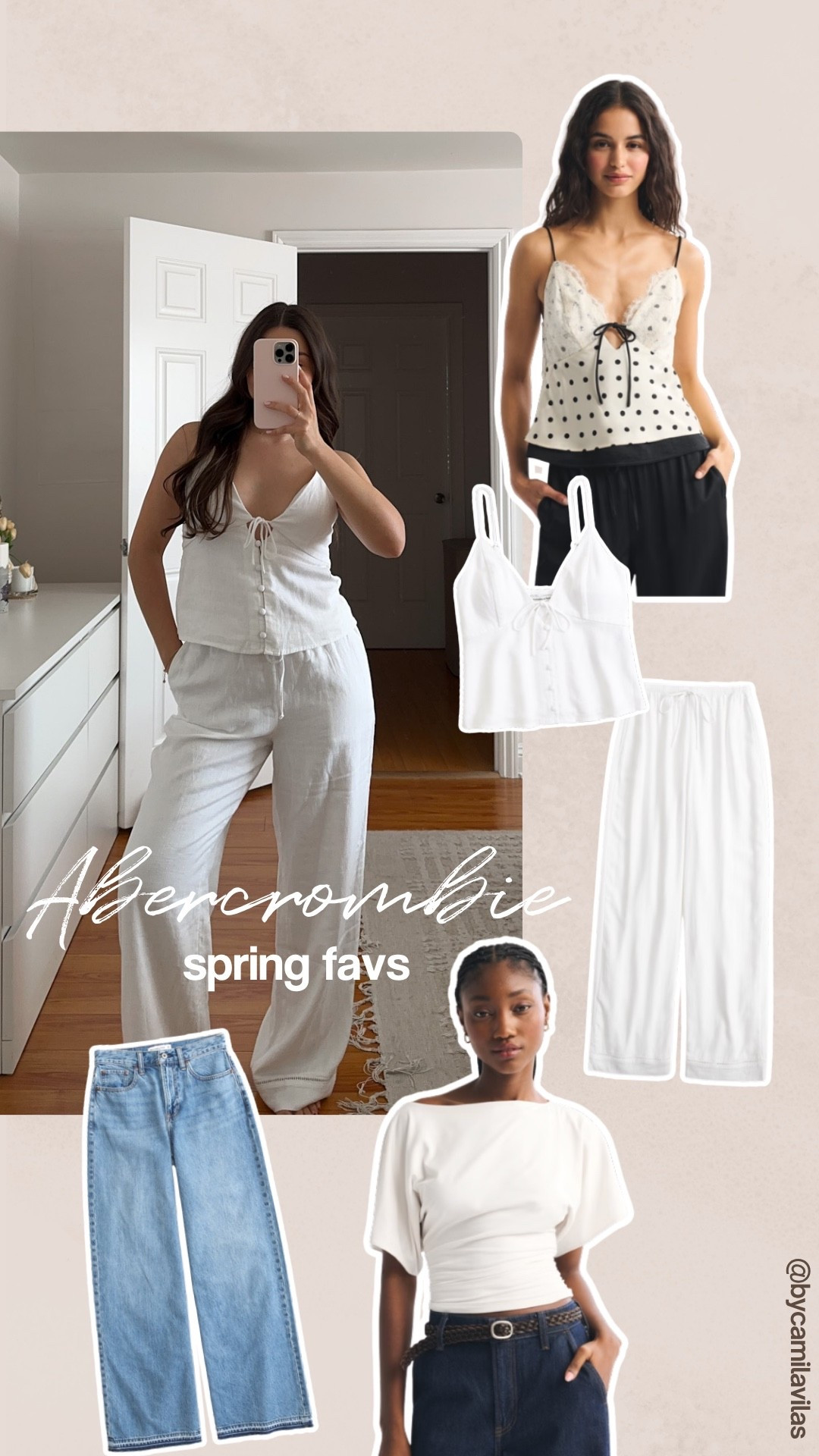 Abercrombie Spring haul! Everything tts, except I sized down 1 size in the linen pants. Really loving their built in bra tops (the polka dot one is reversible!).

spring fashion, AF, abercrombie, spring denim, linen, capsule wardrobe  

 

#LTKgrwm #LTKootd #LTKSeasonal