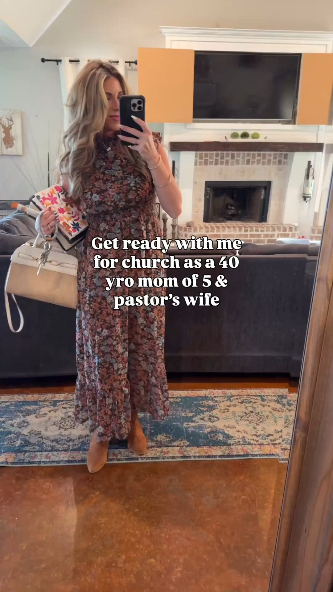 Just over here cheering you on to win your day! 🫶 Happy Sunday & a little yap session while we get ready for church💒 #ditl #grwm #vlog #femininestyle #over40style 

Dress & perfume is @balticbornclothing (code JACKIEMARIECARR15) from last Fall 🤎

New jewelry from @edengirlofficial 

Makeup from @bellamebeautyofficial (info in bio)

Brow gel from @primeprometics 👏❤️

Hair tool by @babylissprousa hair protectant by @kenraprofessional

#LTKgrwm #LTKdayinmylife #LTKOver40